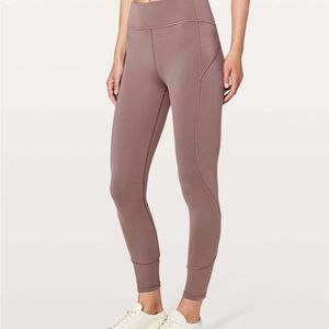 Lululemon In Movement Tights 25” size 10